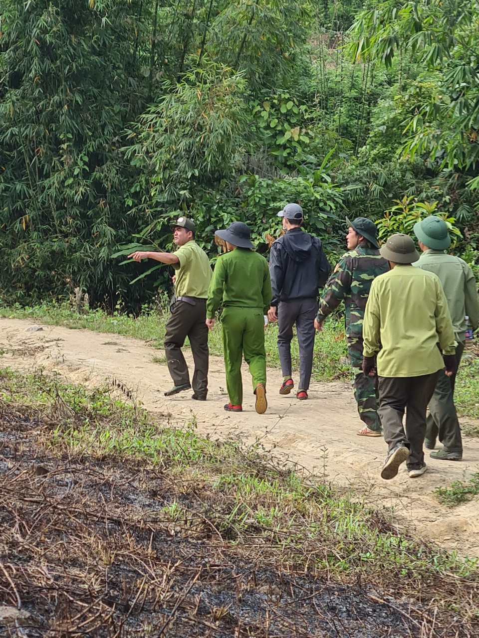 Tăng cường công tác kiểm tra, truy quét, ngăn chặn phá rừng tại xã Cư San, huyện M’Drắk, tỉnh Đắk Lắk.